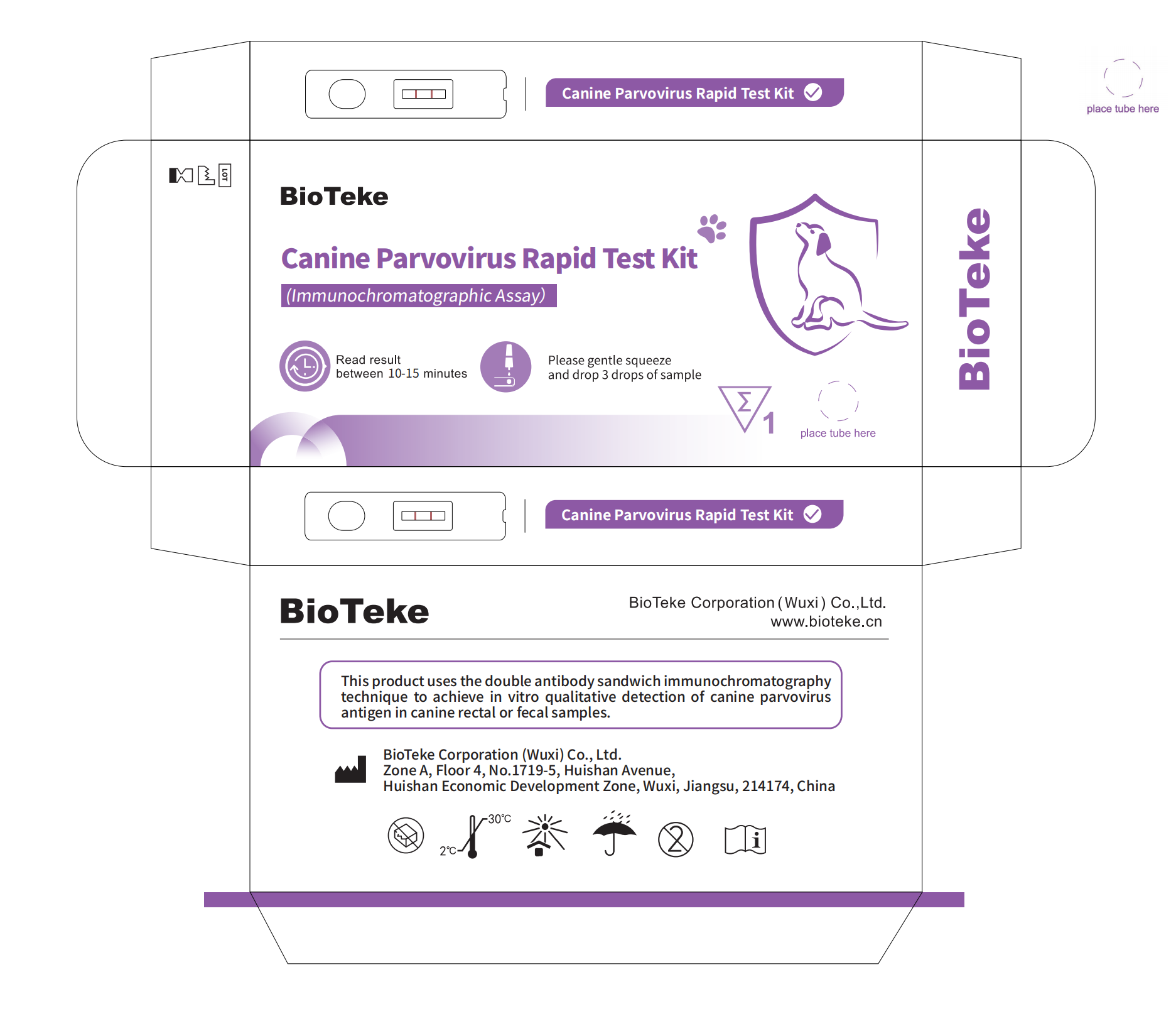 cpv test packing CPV δοκιμή συσκευασία