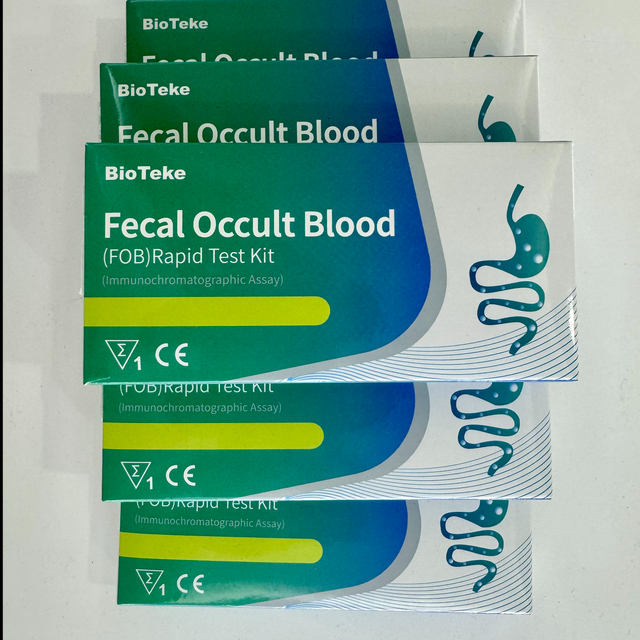 Κιτ Ταχείας δοκιμής Fecal Occult Blood (FOB) (Ανοσοχρωματογραφική δοκιμασία)