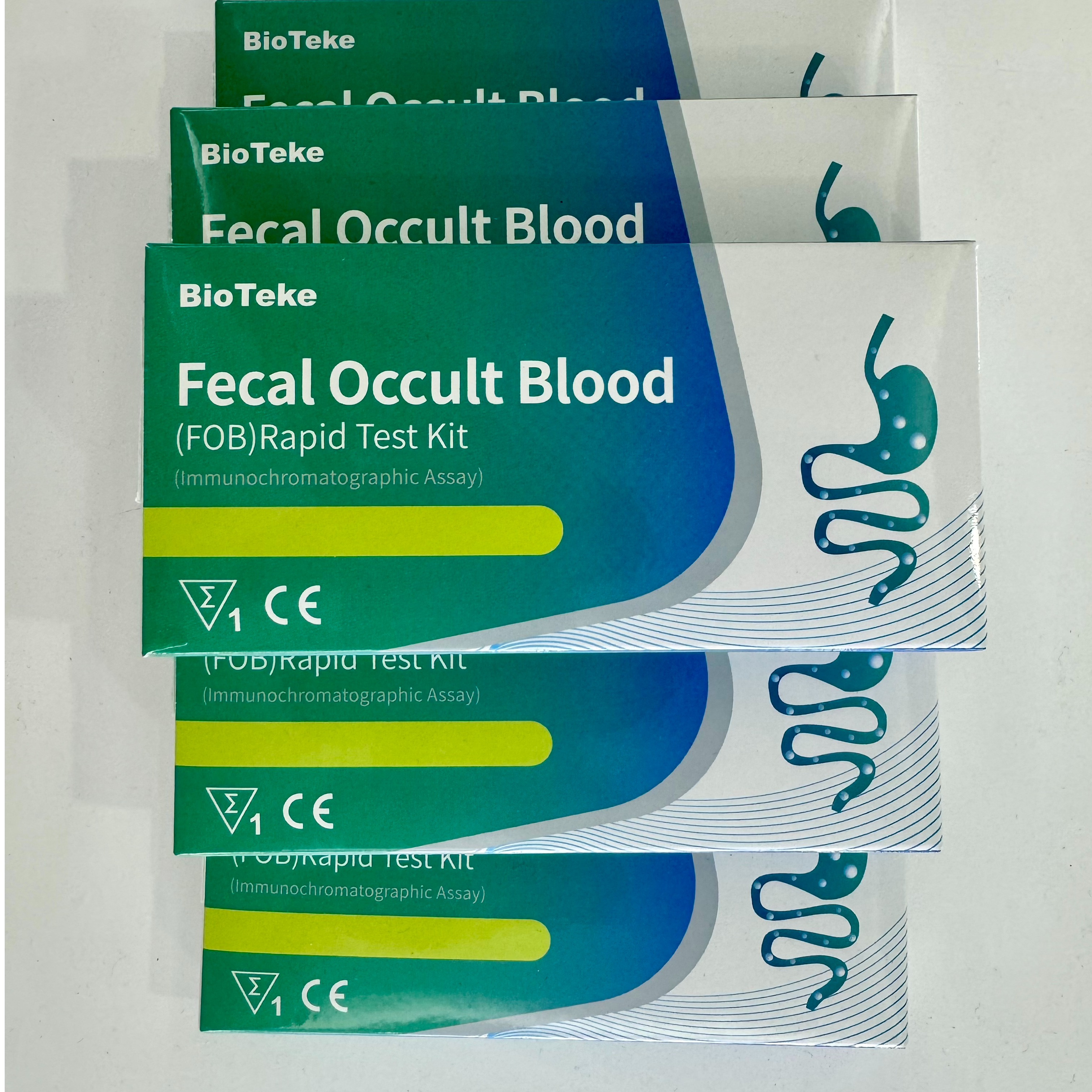 Κιτ Ταχείας δοκιμής Fecal Occult Blood (FOB) (Ανοσοχρωματογραφική δοκιμασία)