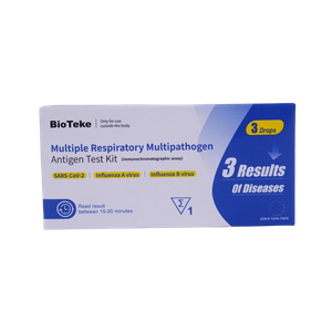 Bioteke 3 σε 1 Covid Flu A+B Αντιγόνο Ταχείας δοκιμής Αντιγόνου