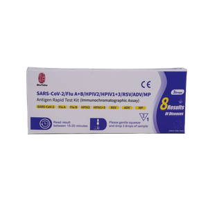 8 σε 1 SARS-COV-2/FLU A+B/HPIV2/HPIV1+3/RSV/ADV/MP Αντιγόνο Rapid Test Kit